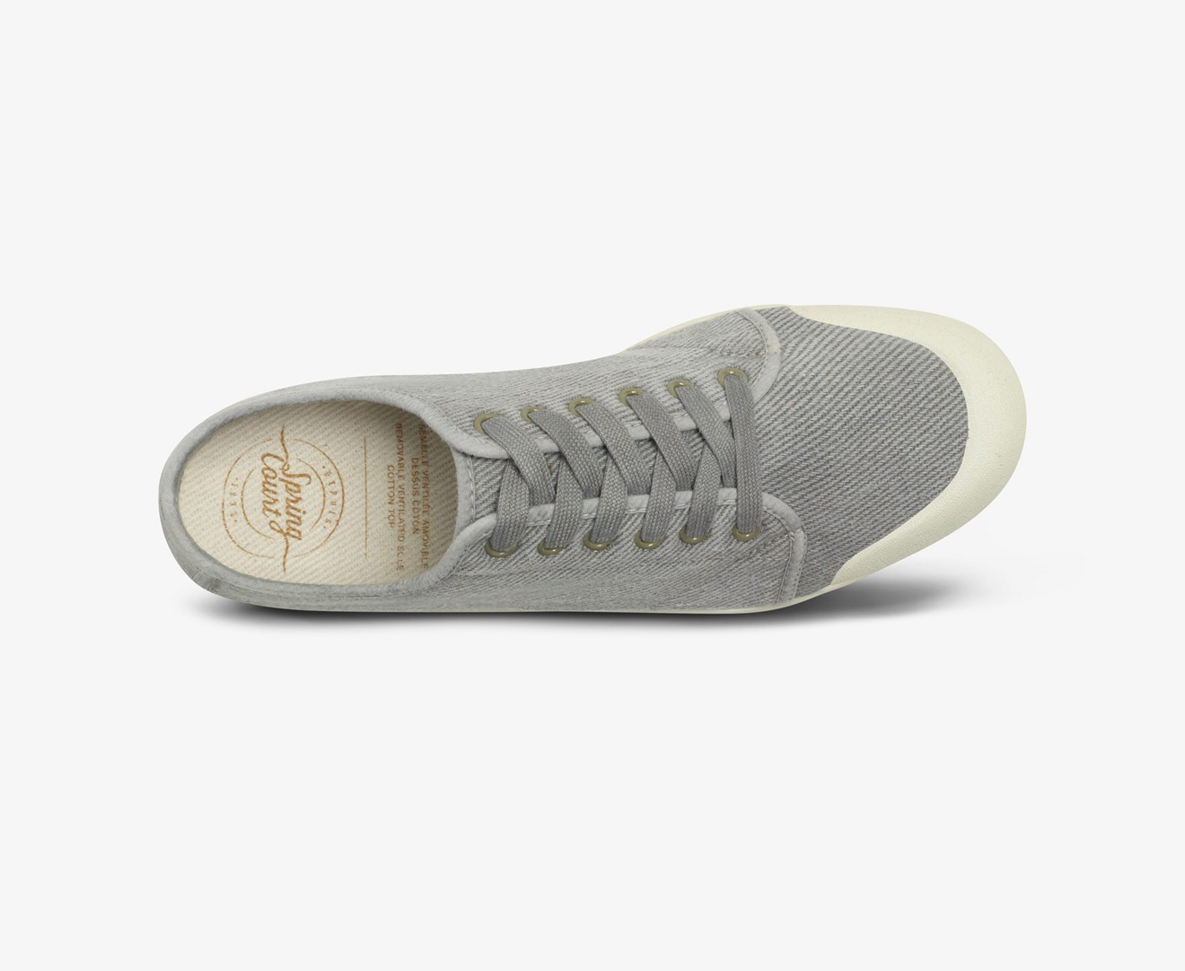 Spring Court G2 WASHED Men's Trainers Grey | South Africa-25ANYJGRW